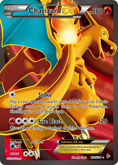 Charizard-EX, Flashfire 100