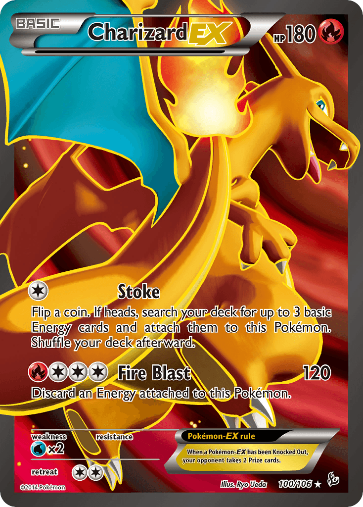 Charizard-EX, Flashfire 100