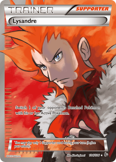Lysandre, Flashfire 104