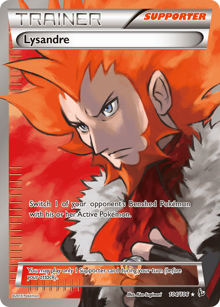 Lysandre, Flashfire 104