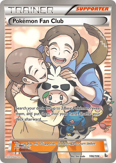 Pokémon Fan Club, Flashfire 106