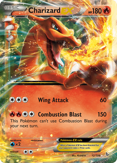 Charizard-EX, Flashfire 12