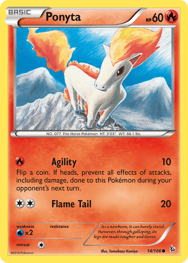 Ponyta, Flashfire 14