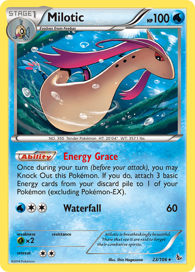 Milotic, Flashfire 23