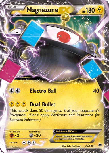 Magnezone-EX, Flashfire 35