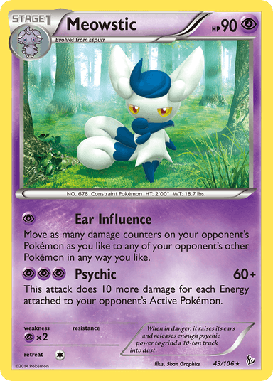 Meowstic, Flashfire 43