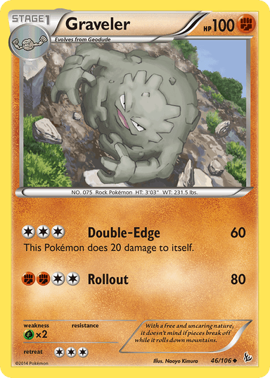 Graveler, Flashfire 46