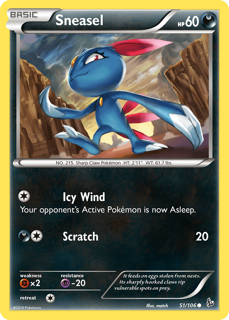 Sneasel, Flashfire 51