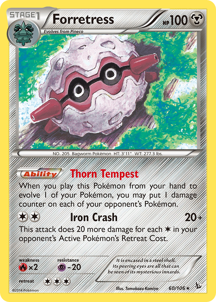 Forretress, Flashfire 60