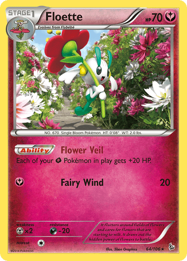 Floette, Flashfire 64