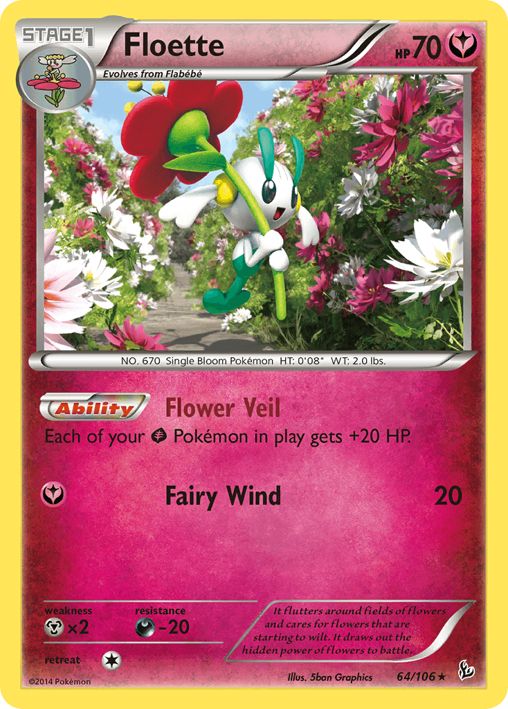 Floette, Flashfire 64