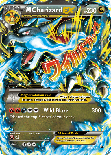 M Charizard-EX, Flashfire 69
