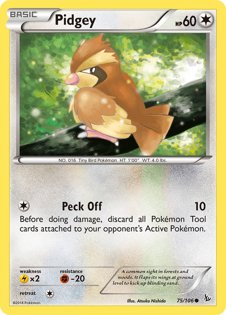 Pidgey, Flashfire 75