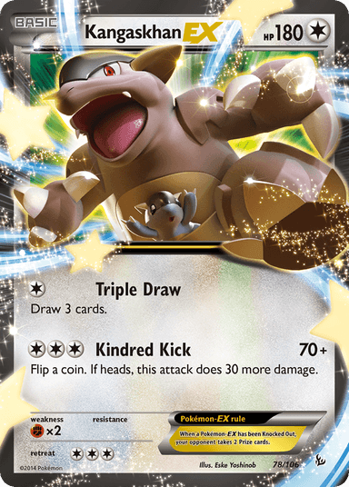 Kangaskhan-EX, Flashfire 78