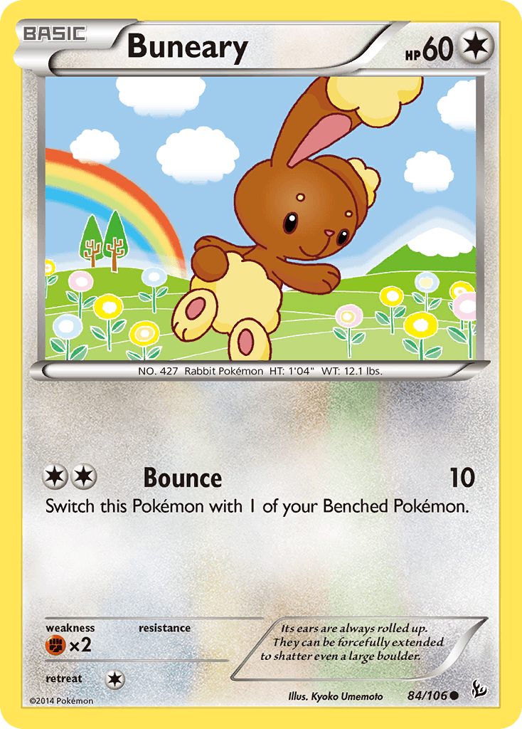 Buneary, Flashfire 84