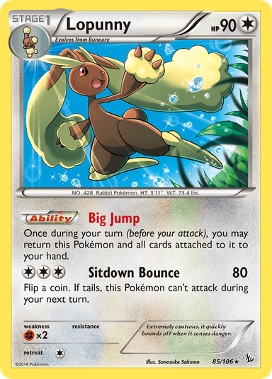 Lopunny, Flashfire 85