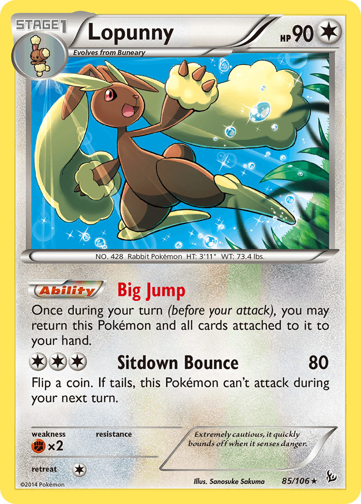 Lopunny, Flashfire 85