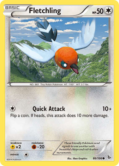 Fletchling, Flashfire 86