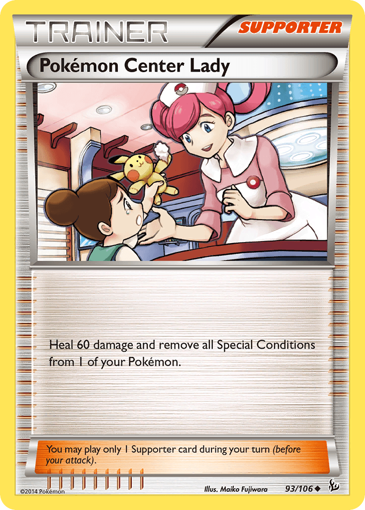 Pokémon Center Lady, Flashfire 93