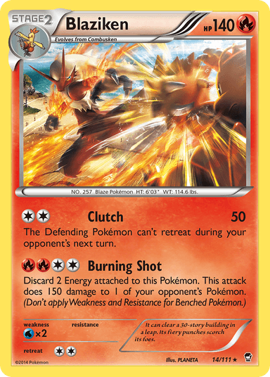 Blaziken, Furious Fists 14