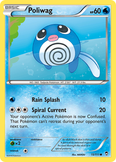 Poliwag, Furious Fists 15