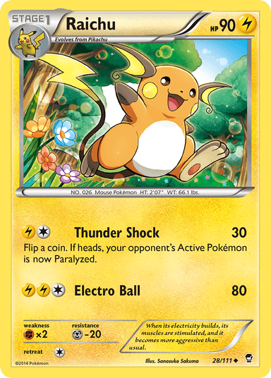Raichu, Furious Fists 28