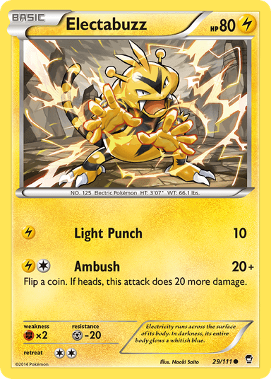 Electabuzz, Furious Fists 29