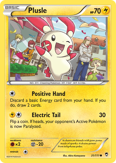 Plusle, Furious Fists 31