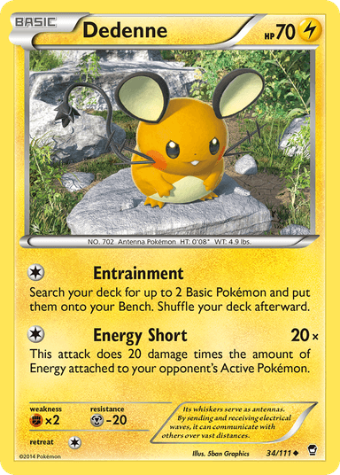 Dedenne, Furious Fists 34