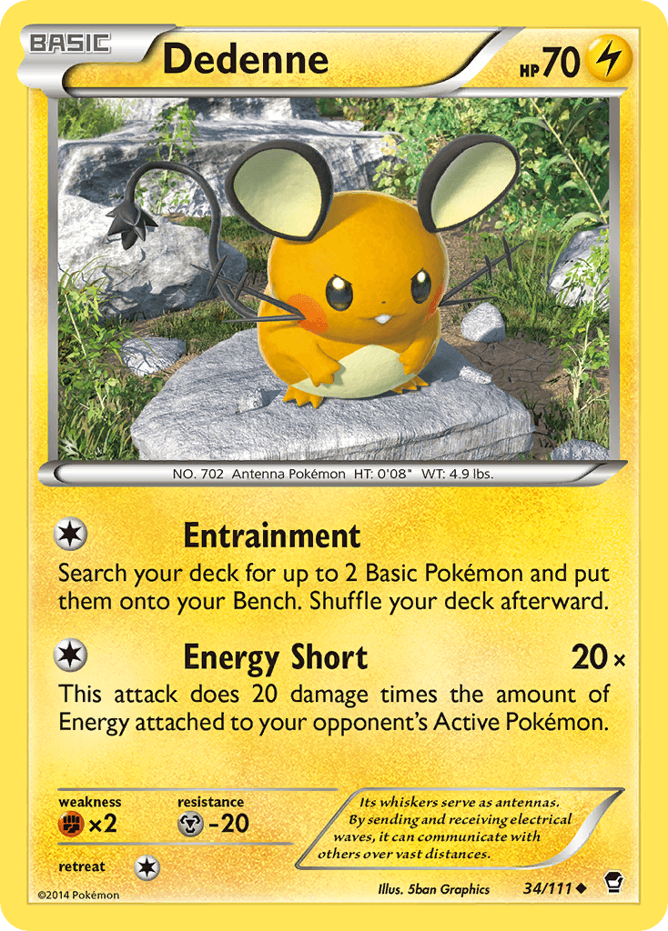 Dedenne, Furious Fists 34