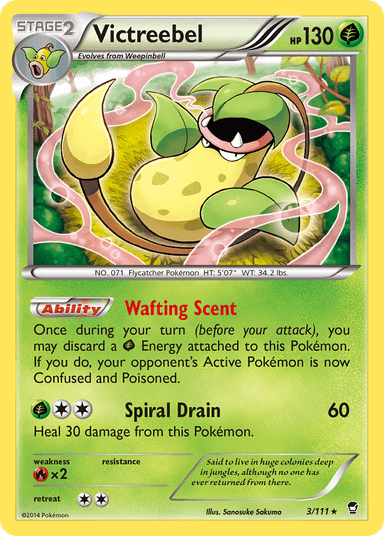 Victreebel, Furious Fists 3