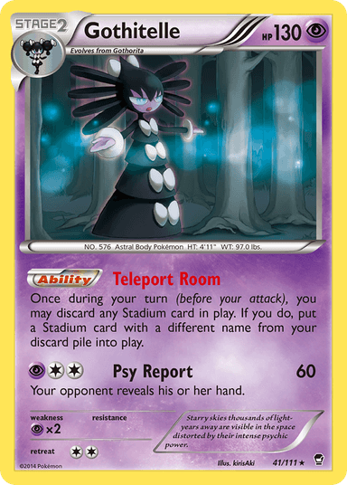 Gothitelle, Furious Fists 41