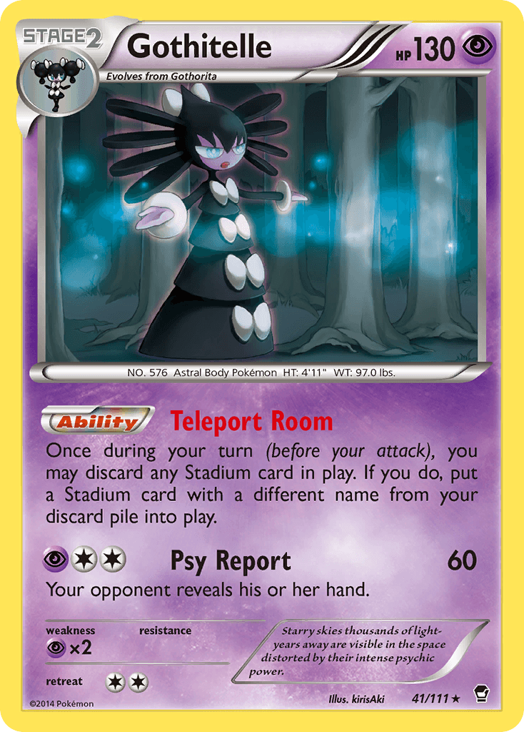 Gothitelle, Furious Fists 41