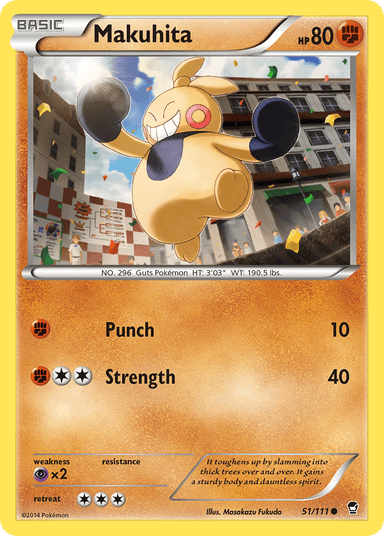 Makuhita, Furious Fists 51