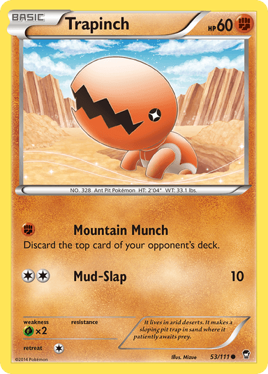 Trapinch, Furious Fists 53