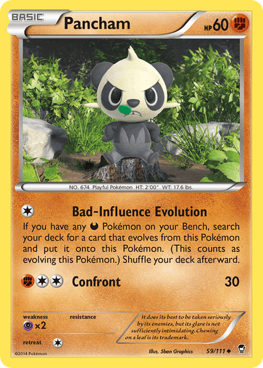 Pancham, Furious Fists 59