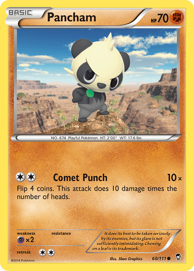 Pancham, Furious Fists 60