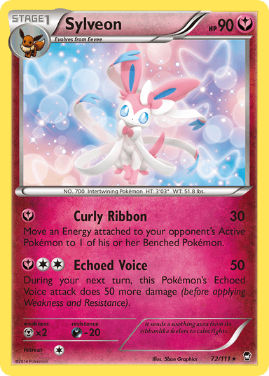 Sylveon, Furious Fists 72