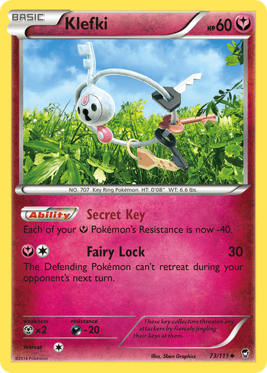 Klefki, Furious Fists 73
