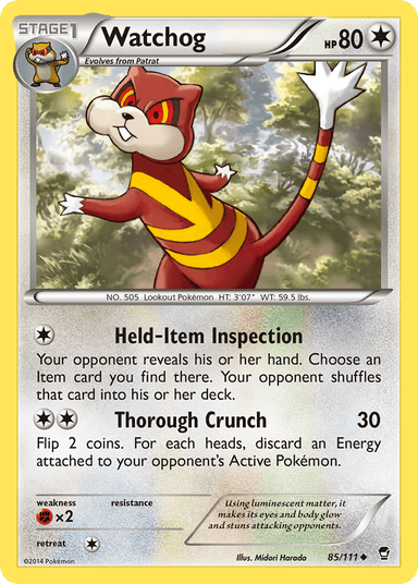 Watchog, Furious Fists 85