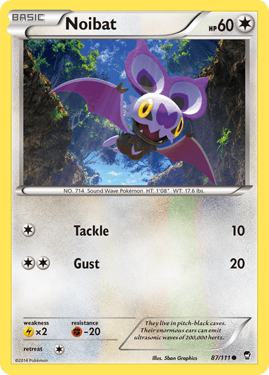 Noibat, Furious Fists 87