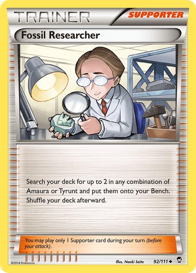 Fossil Researcher, Furious Fists 92