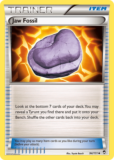 Jaw Fossil, Furious Fists 94