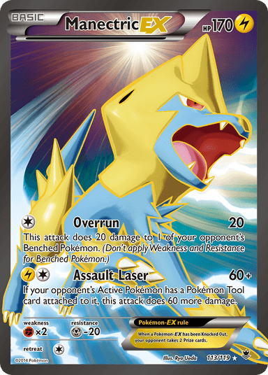 Manectric-EX, Phantom Forces 113