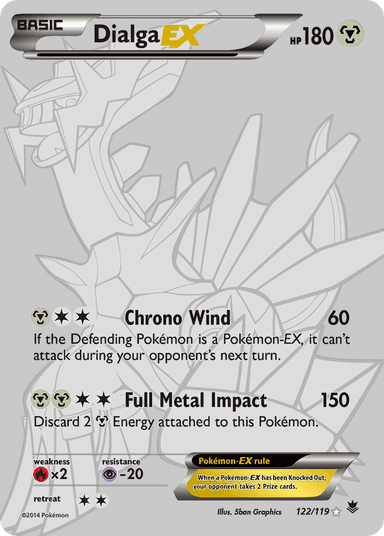 Dialga-EX, Phantom Forces 122