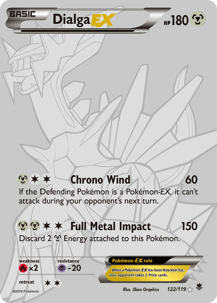 Dialga-EX, Phantom Forces 122