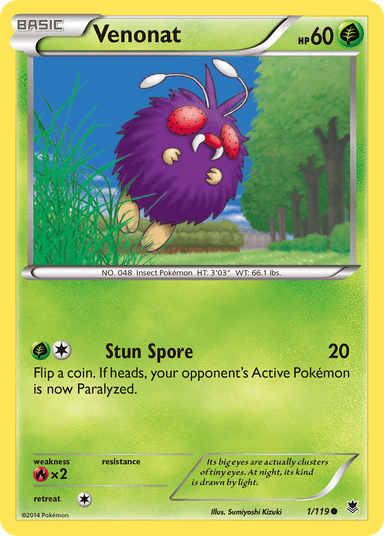 Venonat, Phantom Forces 1