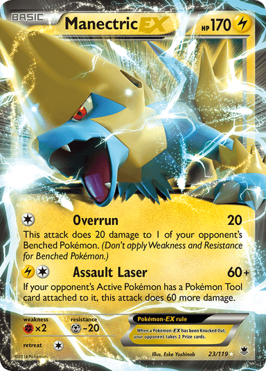 Manectric-EX, Phantom Forces 23