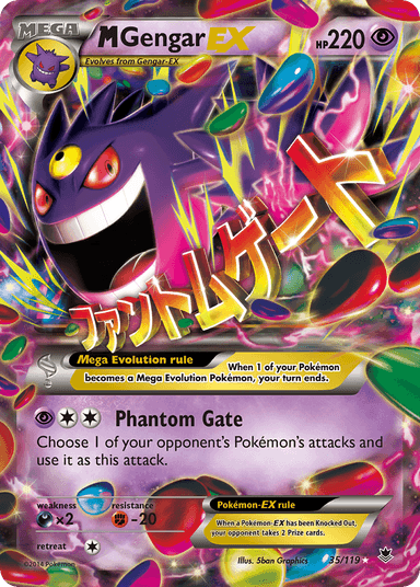 M Gengar-EX, Phantom Forces 35