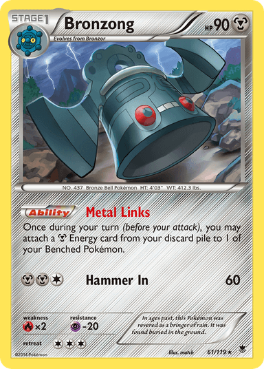 Bronzong, Phantom Forces 61